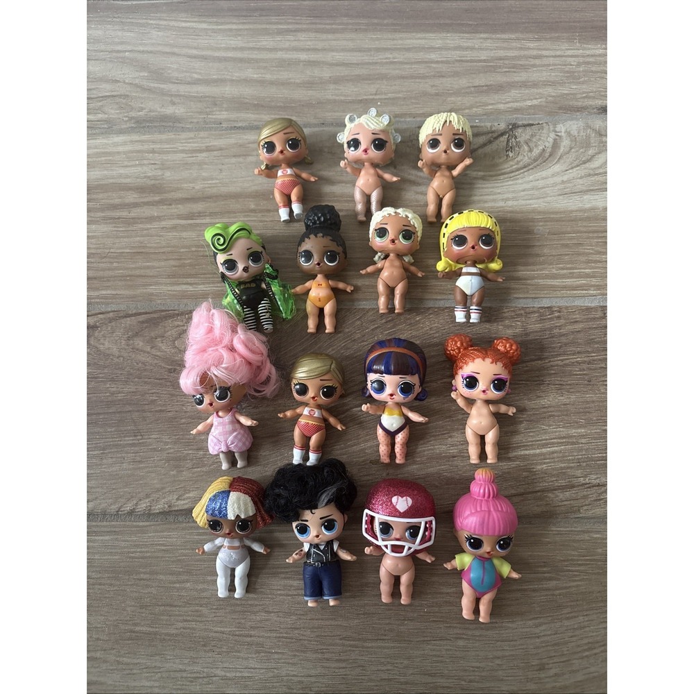 Lot of 15 LOL Surprise 3" Mini Doll‎ Figures Toys Dolls Babies